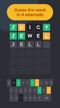 Wordly - unlimited word game Screen Shot 1