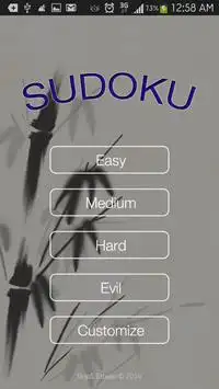 Sudoku Classic Free Screen Shot 1