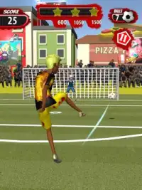 フリーキックサッカートゥーン -  3Dサッカーゲーム Screen Shot 13