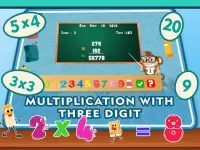Математический Умножение Викторина 4-й класс Игры Screen Shot 3