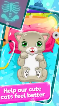 Kitty Clinic Game for Kids Screen Shot 3