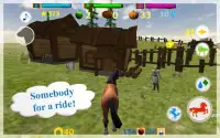 Simulateur Cheval - 3d jeu Screen Shot 9