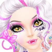 Princess Salon - Halloween Girl Makeup & Dress up