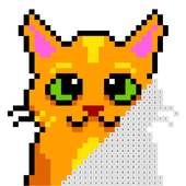 Cats - Coloring by Numbers Pixel Art - Sandbox