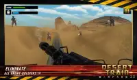 Gunship Batalla 3D tren bala Screen Shot 16