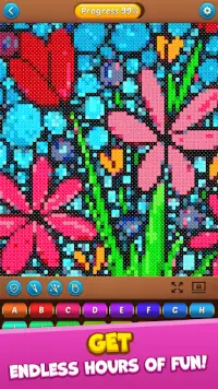Cross Stitch: Coloring Art Screen Shot 0