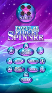 Popüler fidget spinner Screen Shot 7