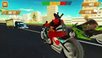 Deadly Bike Ride: 3D Contest of Champions Screen Shot 4