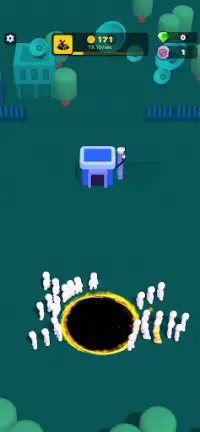 Crowd eater: Black hole game Screen Shot 5
