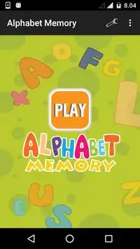 Alphabet Memory Screen Shot 0