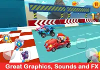 Car Games For Kids - Go Kart Racing Screen Shot 0