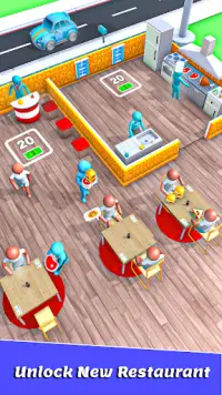 Idle Burger Shop - Tycoon Game Screen Shot 0