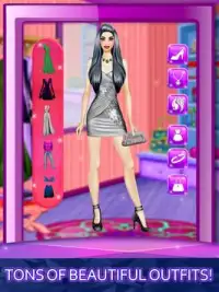 Модный шикарный салон Glam Doll: одевайся Screen Shot 1