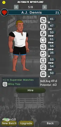 Ultimate Wrestling Manager Screen Shot 4