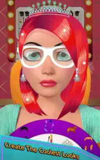 Rainbow Princess Makeup Salon Dress Up: Girls Game Screen Shot 3