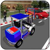 Traffic Police Car Lifter Simulator 3D 2018