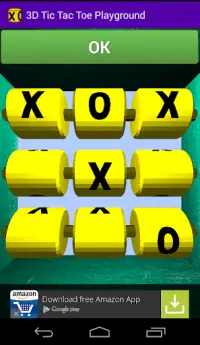 3D Playground Tic Tac Toe Screen Shot 1