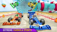 Formula Ramp Car Stunts 3D: Impossible Tracks Screen Shot 2
