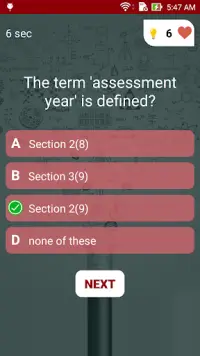 Cost and Management Accountants test Quiz Screen Shot 4