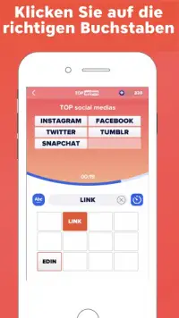 TOP WORDS : Das Listenspiel Screen Shot 0