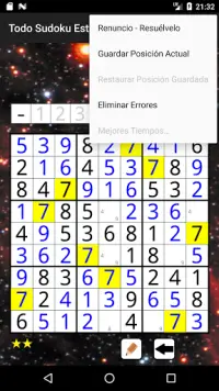 Todo Sudoku Estrella Screen Shot 6