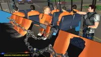 米国の警察バスの囚人輸送市のシューティングゲーム Screen Shot 1