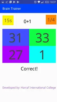 Brain Trainer By Harraf College Screen Shot 3