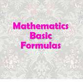 Mathematics basic formulas