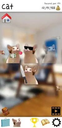 Pop Cat - Idle Clicker Screen Shot 1
