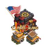 Clash of clans: American maps