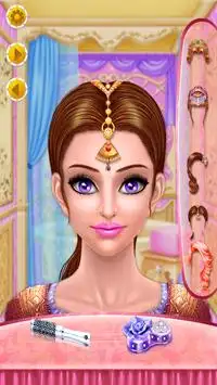 dress up games and make up indian game for girls Screen Shot 0