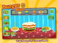 Burger Maker–Kids Cooking Game Screen Shot 15
