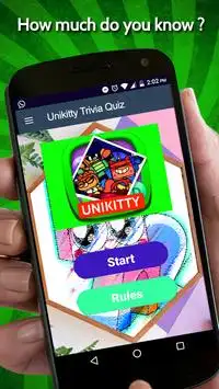 Unikitty Trivia Quiz Screen Shot 0