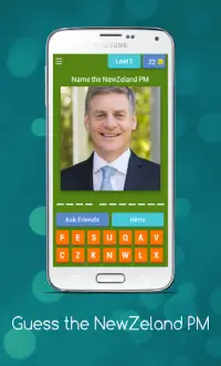 Guess The NewZeland Prime Minister Screen Shot 2
