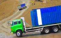 Cargo Truck Driving Hill Truck Screen Shot 1