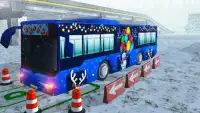 Snow Bus Parking Simulator 3D Screen Shot 9