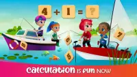 数学 マルチプレイヤー教育ゲーム - 1年生から3年生までの数学ゲーム Screen Shot 2