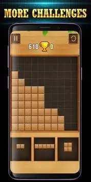 Wooden Block Puzzle Jewel Screen Shot 2