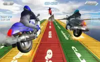 Impossible Track Bike Stunt Race : Cloud Driving Screen Shot 9