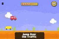 Crazy Jumpy Fire Truck Racing Screen Shot 2