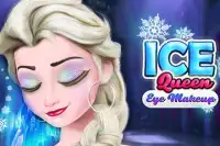 Ice Queen Eye Makeup Game Screen Shot 0