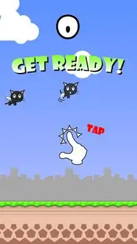Flappy Cat Screen Shot 1