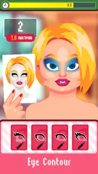 MakeUp RUSH - Drag Queen Make Up Game Screen Shot 3