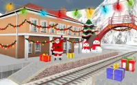Kerstmis van de Trein Sim Screen Shot 1