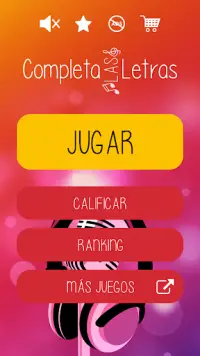 Completa Las Canciones - App Gratis Juego Músical Screen Shot 0
