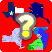 US States Quiz Map
