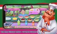 Koki Dapur Makanan Jalanan - Permainan Memasak Screen Shot 0