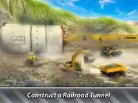 Simulador de construcción de túnel ferroviario Screen Shot 4