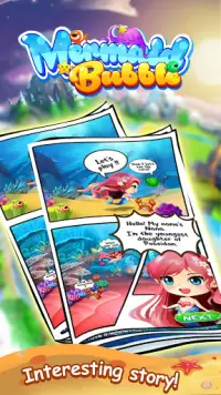 Mermaid Bubble Shooter Ball Pop: Fun Game For Free Screen Shot 4