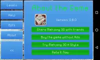 Mahjong Solitaire 3D Cube Screen Shot 7